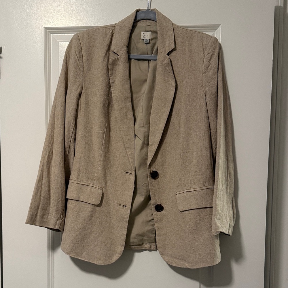 a new day Tan Blazer